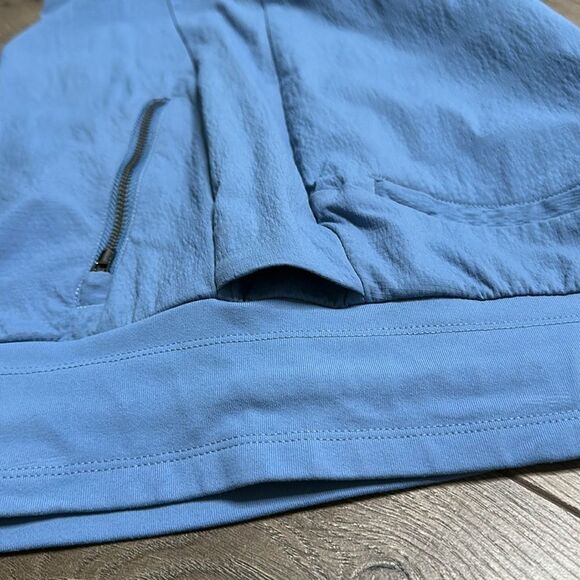 Athleta Trekkie North Jogger Blue Mid Rise Hiking Casual Pants Size 12 - Picture 5 of 11